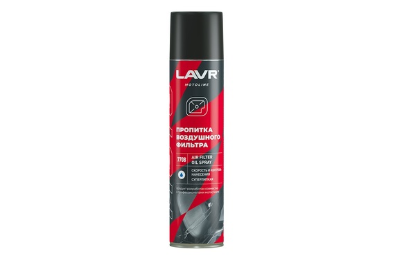 Пропитка для воздушных фильтров 400мл LAVR MOTOLINE аэрозоль pitbikemarket.ru