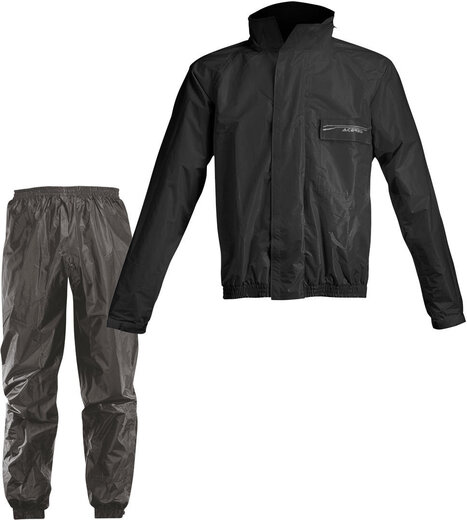 Костюм дождевой Acerbis LOGO Black, M pitbikemarket.ru