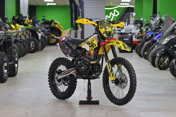 Мотоцикл кроссовый эндуро BRZ X5 PR300 YELLOW pitbikemarket.ru