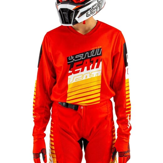 Мотоджерси детская из комплекта Leatt Ride Kit 3.5 (Red, XXS, 2025 ) pitbikemarket.ru