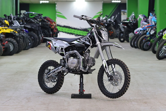 Питбайк Regulmoto FIVE EA (полуавтомат КПП) (Серый/ черный) pitbikemarket.ru