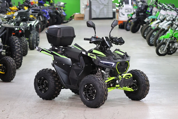 Квадроцикл детский SHOT X-ROAD 125 PRO Зеленый pitbikemarket.ru