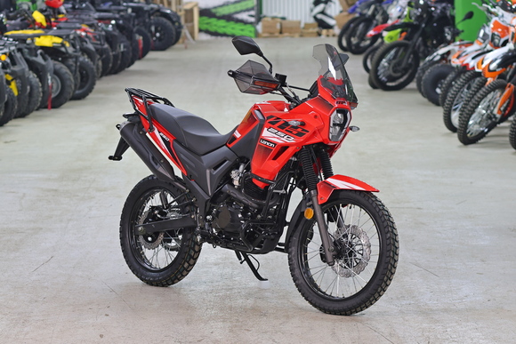 Мотоцикл дорожный турэндуро LONCIN MS250 (красный) pitbikemarket.ru