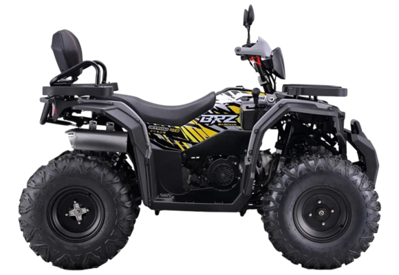 Квадроцикл взрослый  BRZ Barkhan 200 Черный pitbikemarket.ru