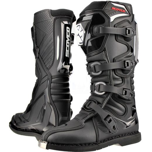 Мотоботы Scoyco MBM006 черные 40 pitbikemarket.ru